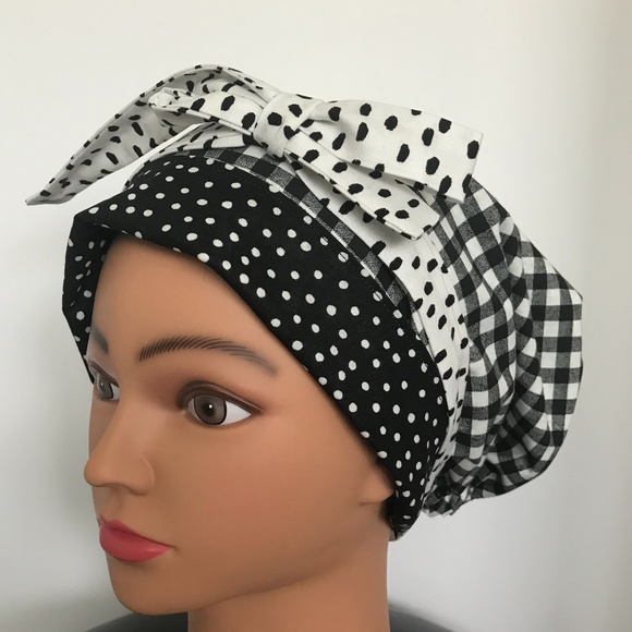 Scrub CAP/HAT *Reversible *Long Ties NWOT - Picture 3 of 15